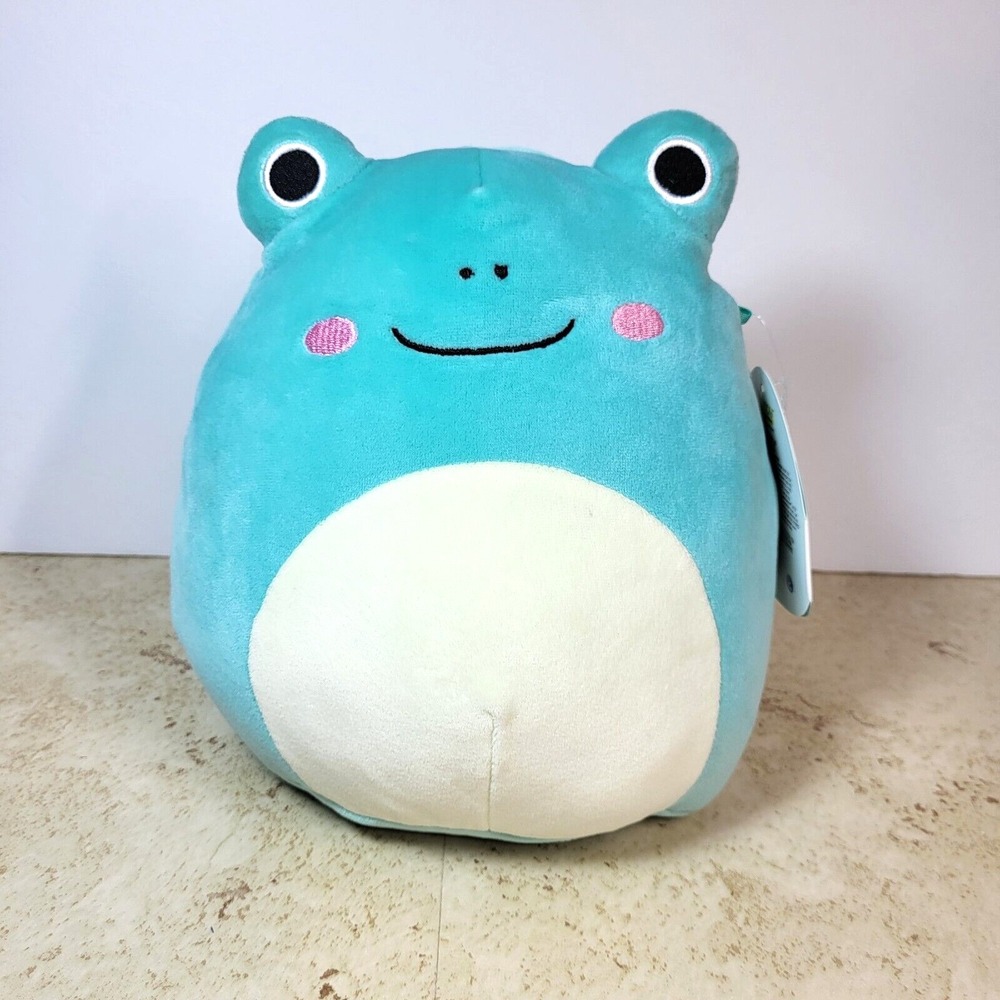 NWT Original Squishmallows 8" Ludwig the Green Frog Soft 2021 #641